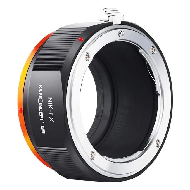 KF Concept Updated Nik to FX Adapter Manual Lens Mount Adapter for Nikon Nikkor 