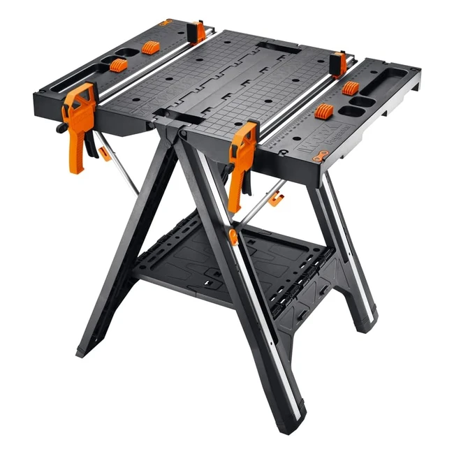 WORX Pegasus WX051 Mobile Multifunktionale Werkbank - Hochwertiger Arbeitstisch 