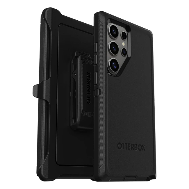 Funda Samsung Galaxy S24 Ultra Otterbox Defender - Resistente a Golpes - Protectora Militar - Negro