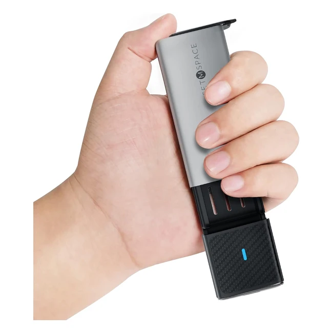 Case SSD M2 NVMe SATA Enclosure USB C 31 Gen2 10Gbps Setmspace Adattatore SSD M2 NVMe USB