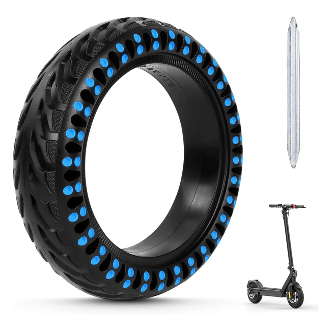 Ruota Pneumatico Solido 85inch Xiaomi M365 Pro - Antiforatura - Blu