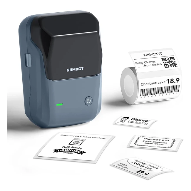 Niimbot B1 Label Maker Portable Bluetooth Printer 2050mm Printing Size