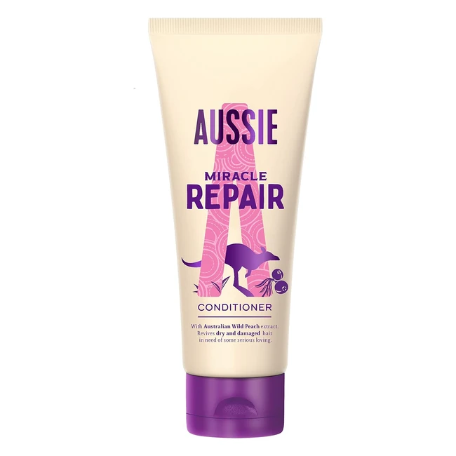 Aussie Repair Miracle Conditioner 200 ml Unisex - Répare cheveux secs et abîmés