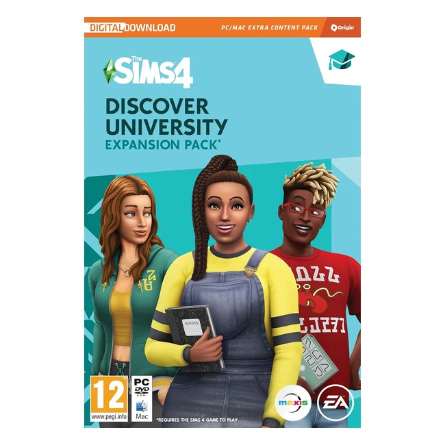 The Sims 4 Discover University EP8 Expansion Pack - PCMac - Video Game - Englis