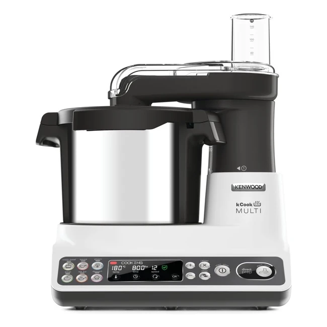 Robot de Cocina Kenwood Kcook Multi CCL401WH 1500W 180°C Bol 4.5L 6 Programas Accesorios Incluidos