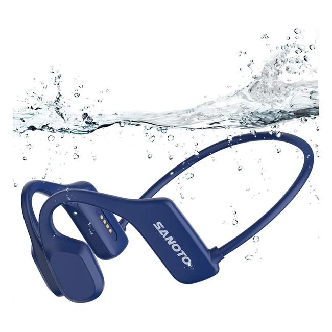 Cuffie Subacquee Sanoto IP68 Bluetooth 52 8G Nuoto Sport
