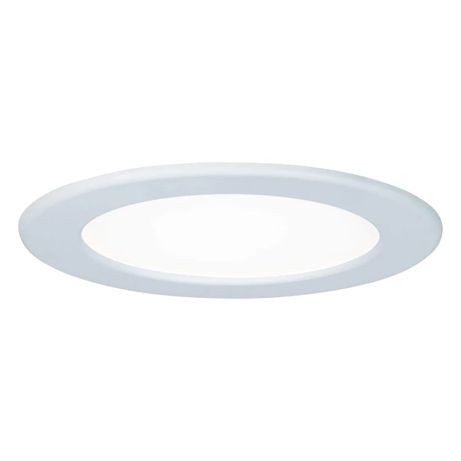 Kit encastr LED rond Paulmann 92059 1x12W 4000K 230V blanc plastique