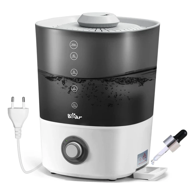 Humidificador Bear 5L Directo Top Vapor Fro 35h Continuo Silencioso Fcil de 