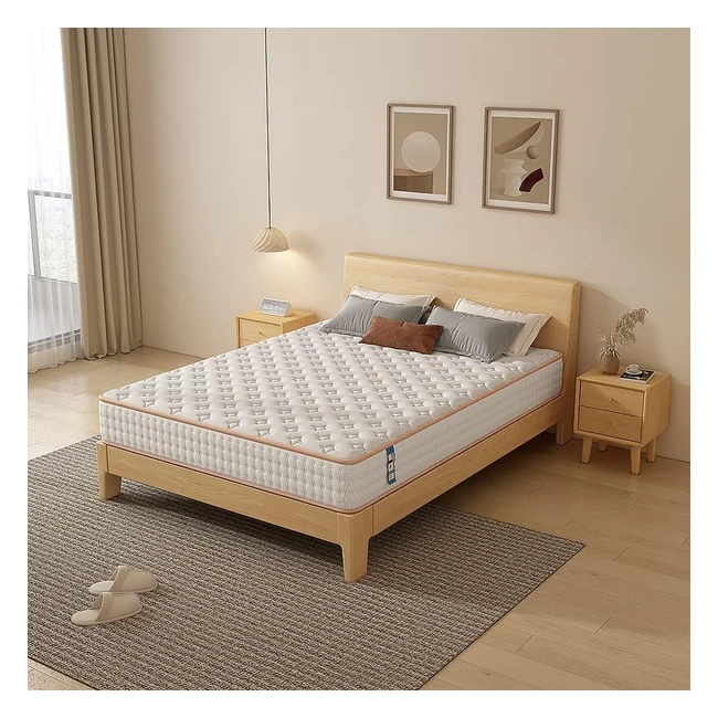 Matelas Stanew 160x200cm Mousse Mémoire Haute Résilience 18cm