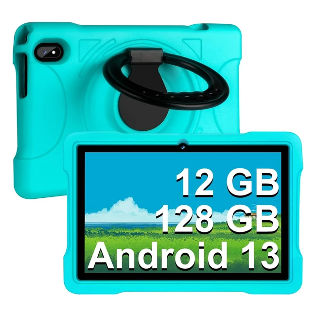 Tablet per bambini Aocwei 2024 Android 13 12GB RAM 128GB ROM 512GB Espandibili