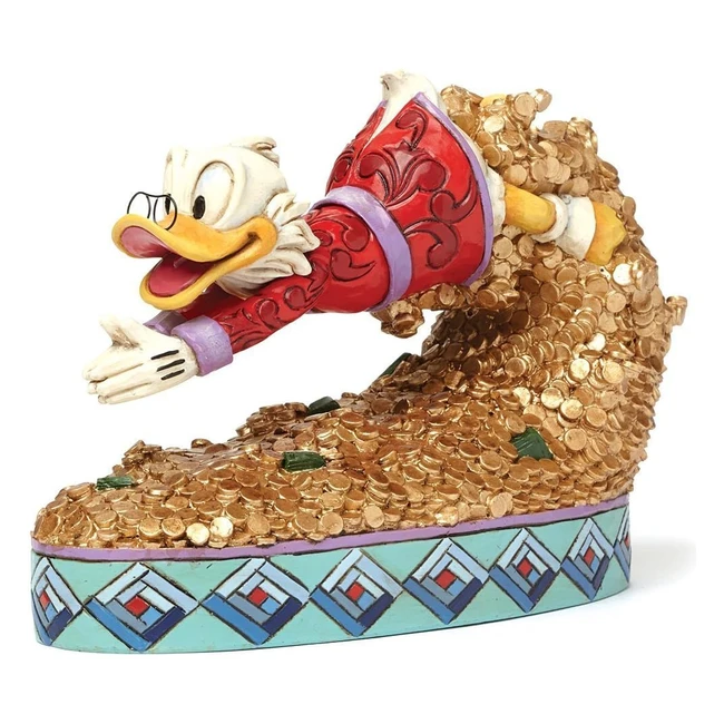 Figurina Disney Traditions Donald Treasure Dive 125 cm - Articolo da Collezione