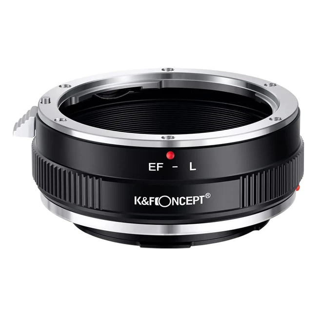 KF Concept EOS to L Mount Adapter Manual Focus Compatible with Canon EF EFS Lens