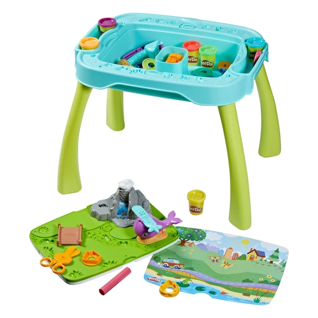 Play-Doh All-in-One Creativity Starter Station  Preschool Toys for 3 Year Old B