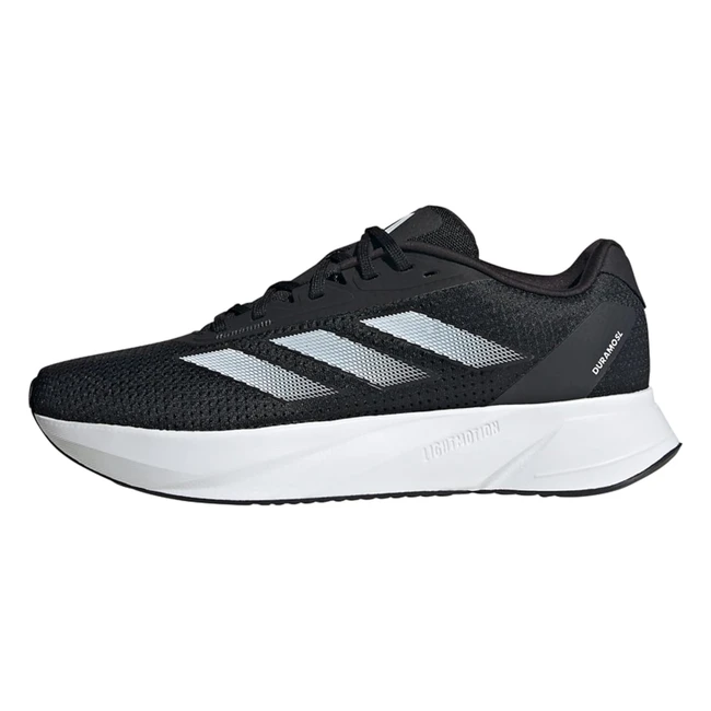 Chaussures de course adidas Homme Duramo SL - Noir/Blanc - Taille 42
