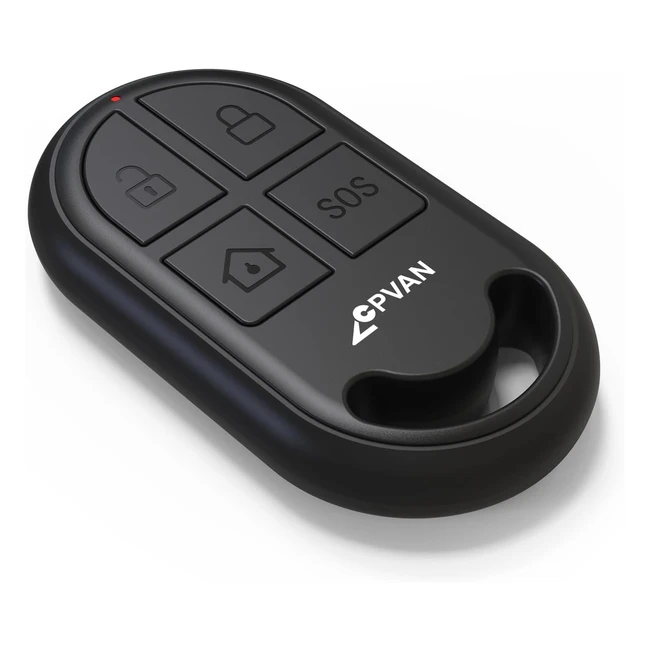 CPVan Universal Remote Control for CP2 Home Alarm System 433MHz Black 2nd Generation - Wireless & Easy to Use