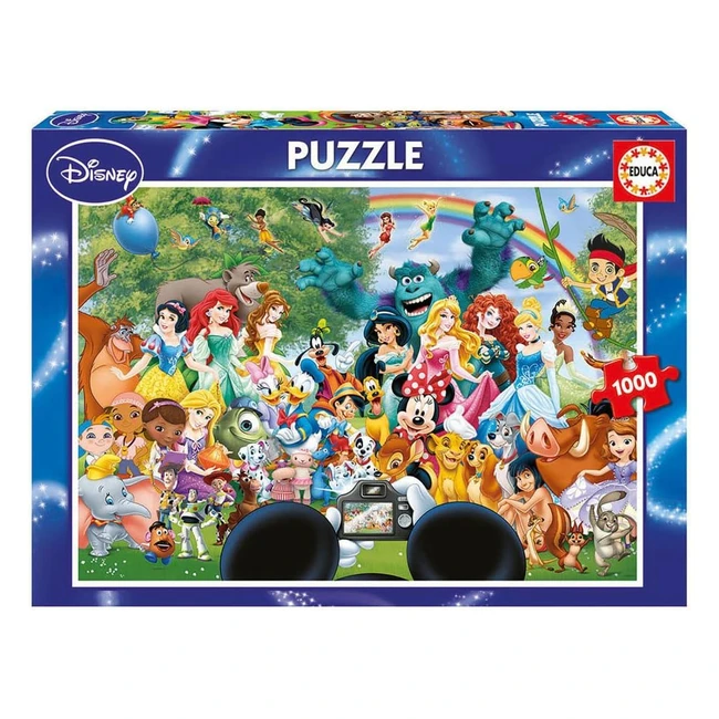 Puzzle Disney II 1000 pces Educa 16297 - Le merveilleux monde de Disney