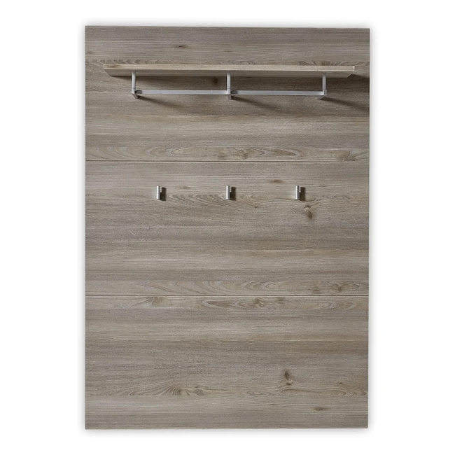 Stella Trading Rocky Garderobe mit Kleiderstange und Wandhaken