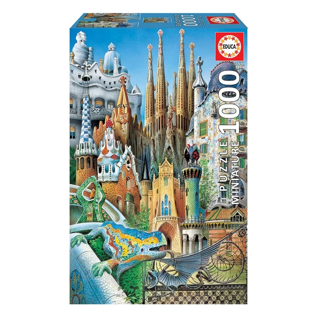 Puzzle 1000 piezas Miniature Antoni Gaud 11874 - Mundo Pequeo