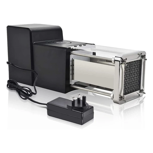 Sopito Electric French Fry Cutter Stainless Steel Potato Chipper 12inch Blade