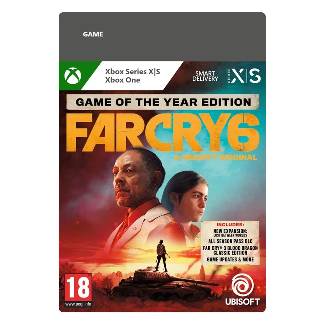 Far Cry 6 Game of the Year Xbox One/Series X/S Download Code - Play as Dani Rojas, Explore Yara!