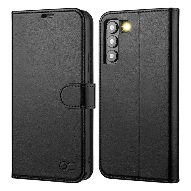 OCASE Samsung Galaxy S22 Plus Wallet Case RFID Blocking Card Holder PU Leather F