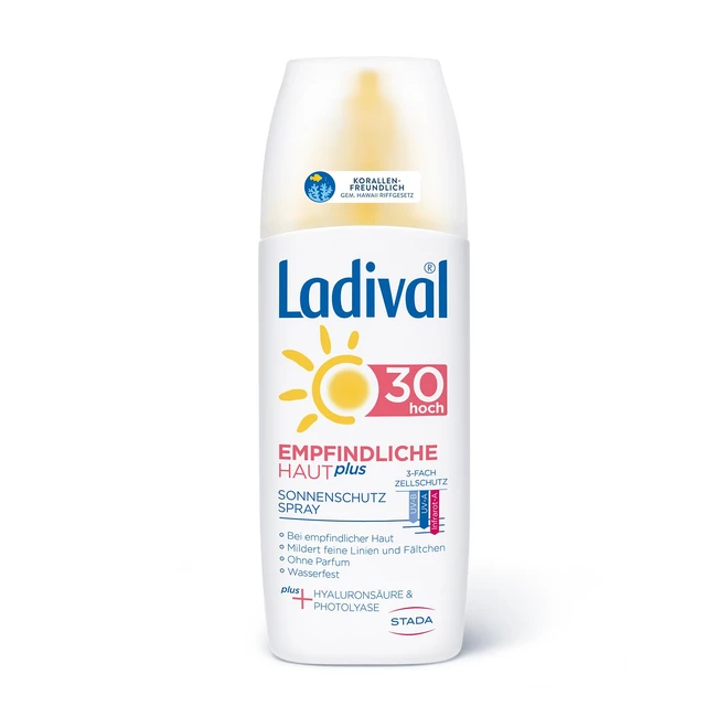 Ladival Sensible Haut Sonnenschutz Spray SPF 30 Duftfrei 150ml