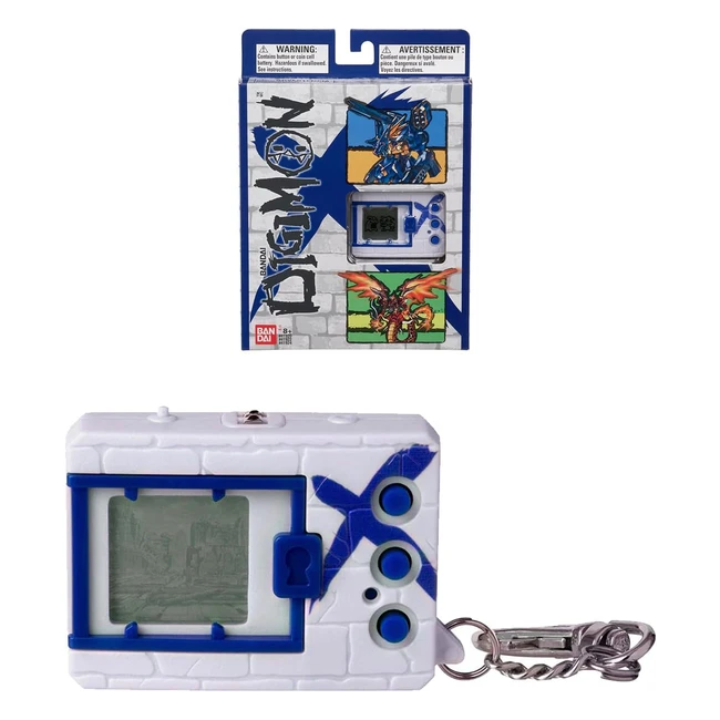 Digimon X Versione Bianca e Blu - Bandai 41922 - Nuove Espressioni Facciali