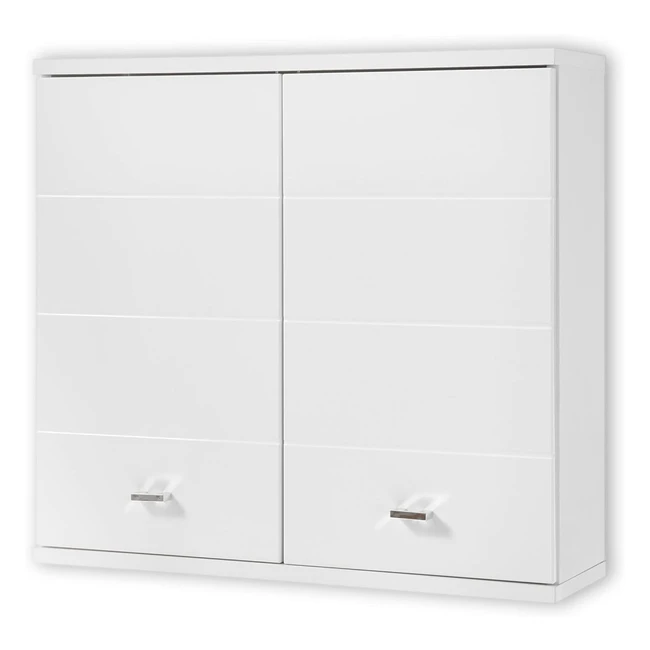 Stella Trading Badezimmer-Wandschrank in Wei  Modernes Badezimmerschrank mit 