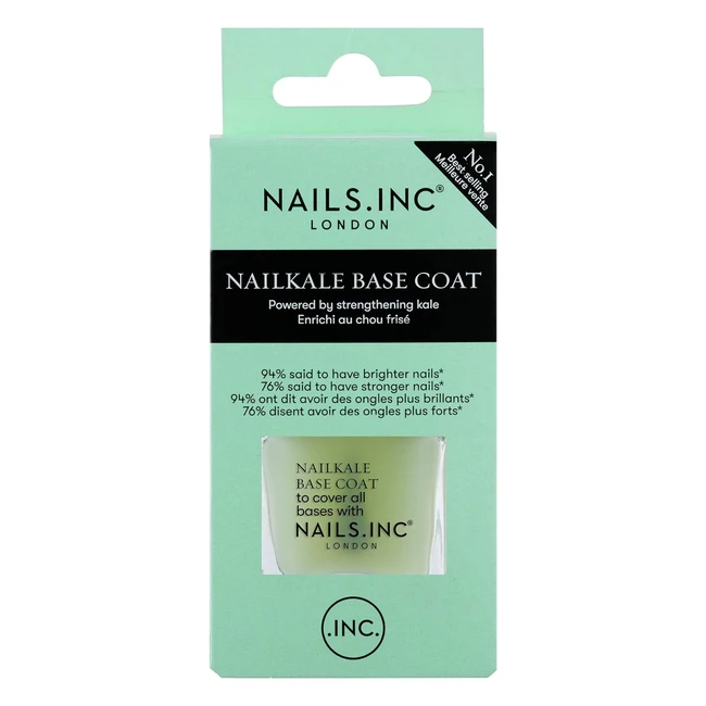 Nails Nailkale Superfood Base Coat - Strengthen  Protect Nails