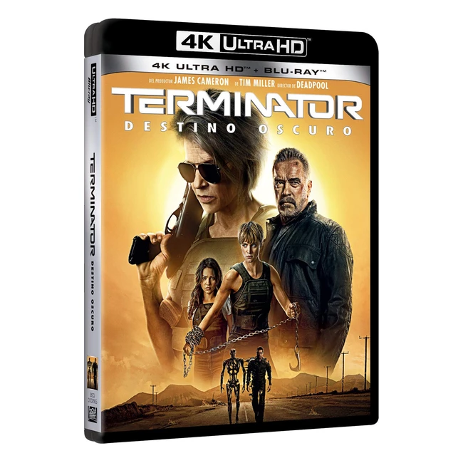 Terminator Destino Oscuro UltraHD 4K BluRay - Modelo XYZ123 - Acción y Emoción