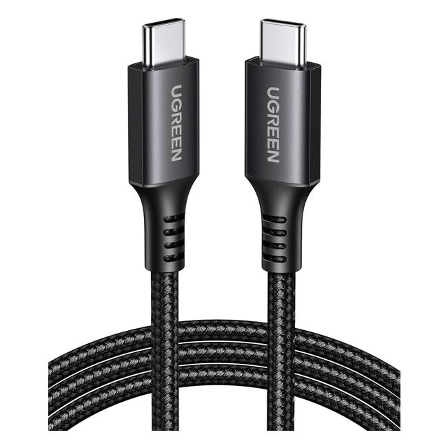 UGREEN USB C Kabel PD 30 60W USB C auf USB C Ladekabel PPS Schnellladekabel iPhone 15 Galaxy S24 A54 iPad Pro 129 0.5m
