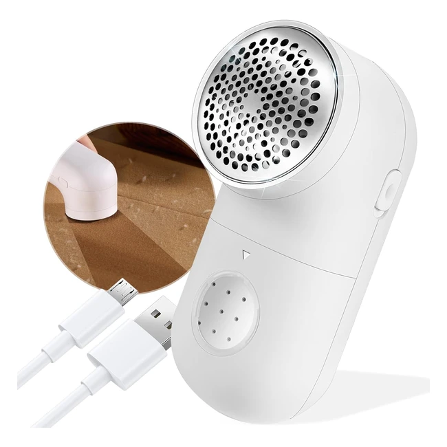 Levapelucchi Elettrico Garstor 20 USB Ricaricabile - Rimuovi Pelucchi Facilmente