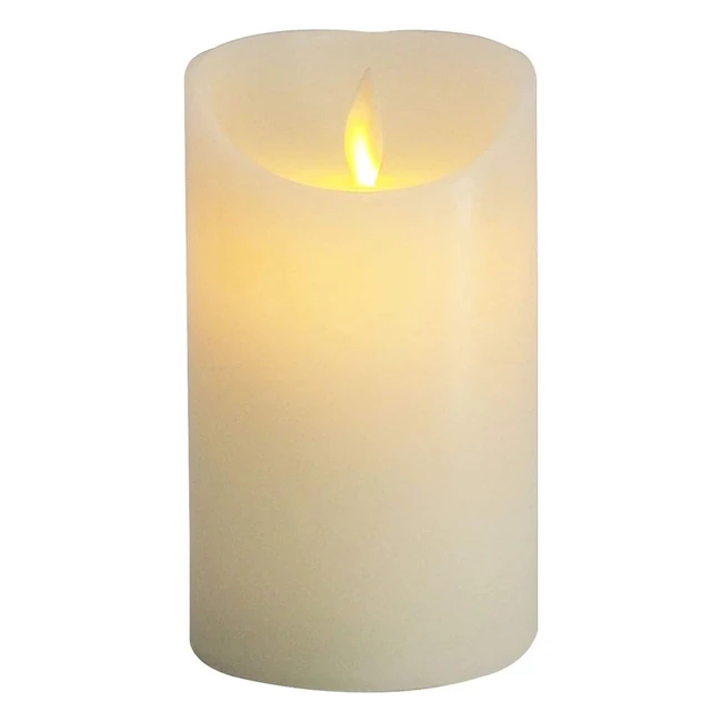 Velas LED Cera Auténtica Furein 10x7cm - Decoración Hogar Oficina Restaurante