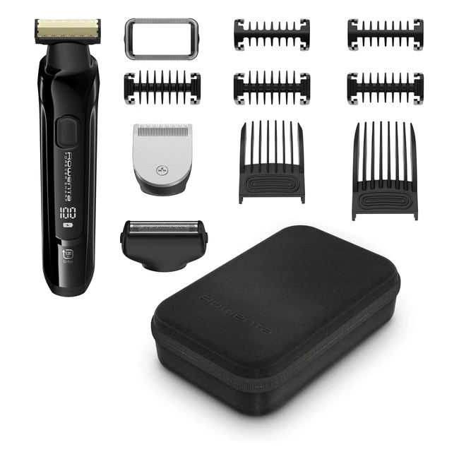 Rowenta Forever Sharp Ultimate Tondeuse Barbe TN6201F4 - Rglages 0-17mm - Revtement Titane