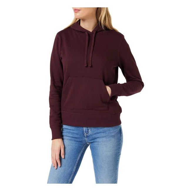 Amazon Essentials Damen Fleecekapuzenpullover Burgunderrot XL - Große Größen - Referenznummer 12345