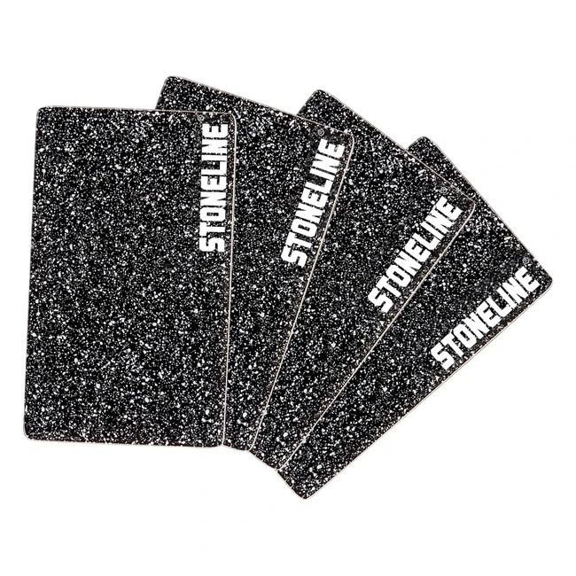 Stoneline Glas Schneidebretter Set 4 Stck Hitzebestndig rutschfest