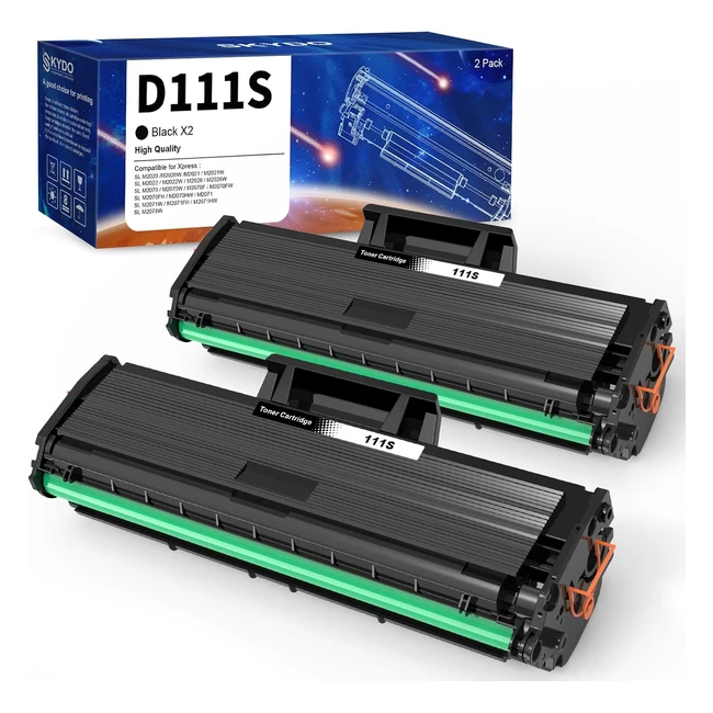 Toner Compatible Samsung MLTD111S D111S D111L - Skydo - Negro - Rendimiento 1800