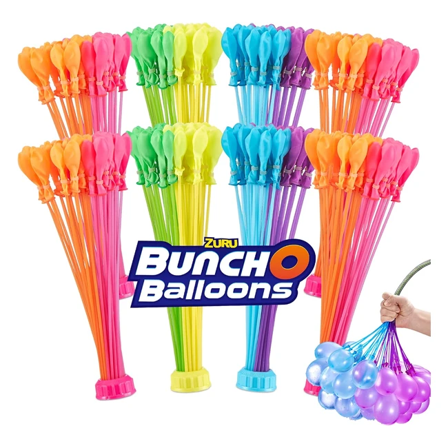 Bunch O Balloons Tropical Party Lot de 8 250 Ballons deau Autoscellants