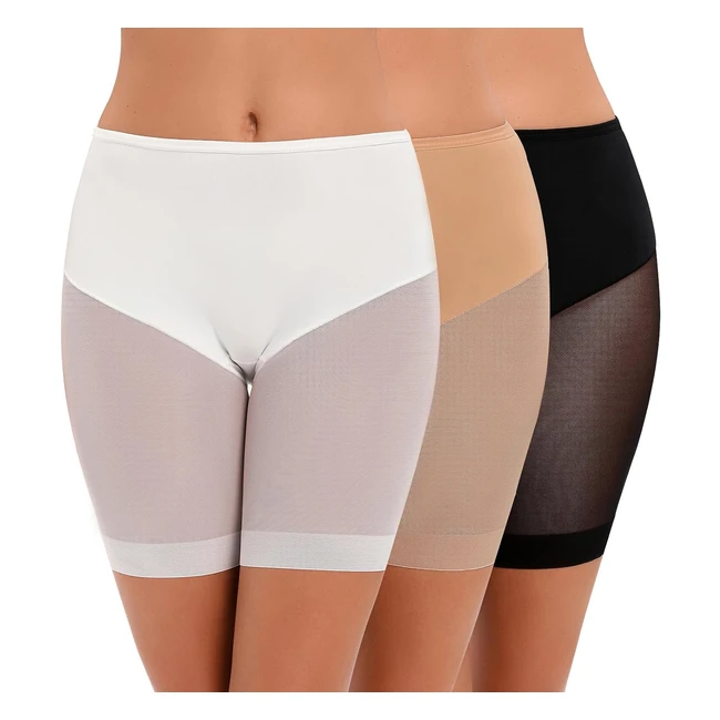 Pantaloncini Sottogonna Donna Xnova - Antisfregamento Boxer Pantaloncino Seta di