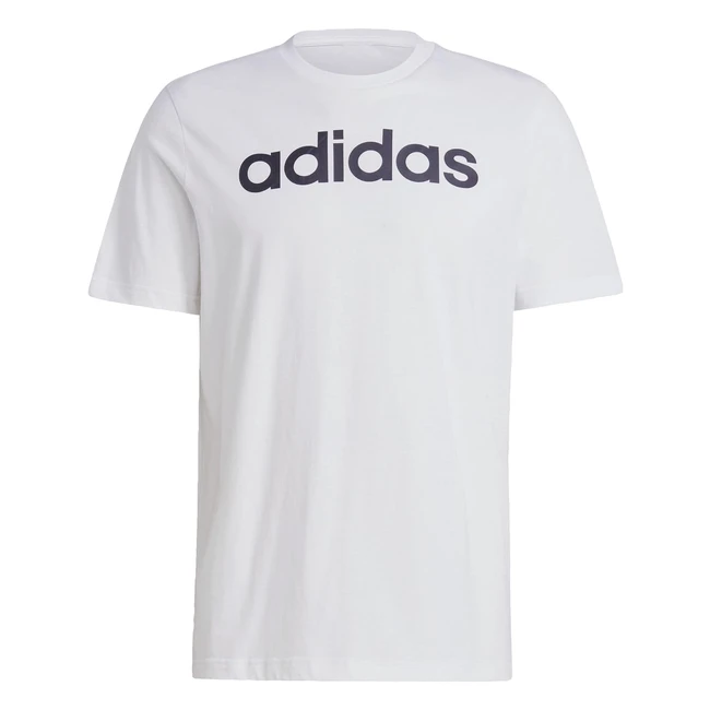 adidas Men's Essentials Linear Logo T-Shirt - Pack of 1
