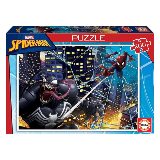 Puzzle Spiderman 200 pces Marvel Enfant 6 Assemblage Facile
