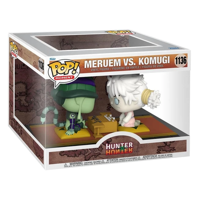Funko Pop Moment Hunter x Hunter HxH Komugi vs Meruem Vinyl Figure #375 Collectable Gift Idea