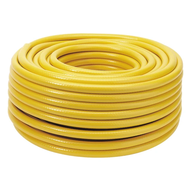 Tubo irrigazione rinforzato Draper 56315 12mm 50m giallo - Resistente e durevole