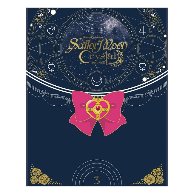 Limited Edition Sailor Moon Crystal Season 3 BD Combo Bluray - Ref1234 - Magica