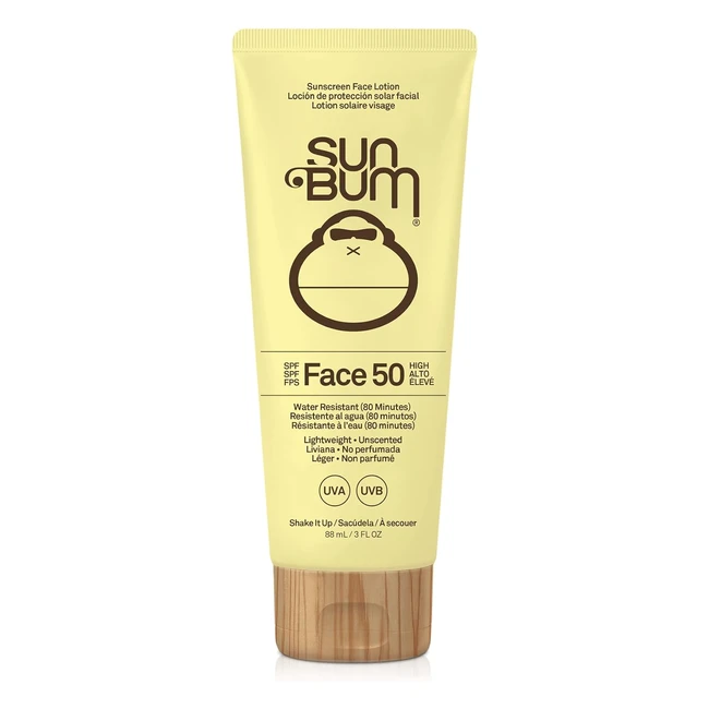 Sun Bum Original SPF 50 Sun Cream Face Lotion Moisturizing Daily SPF with Vitami