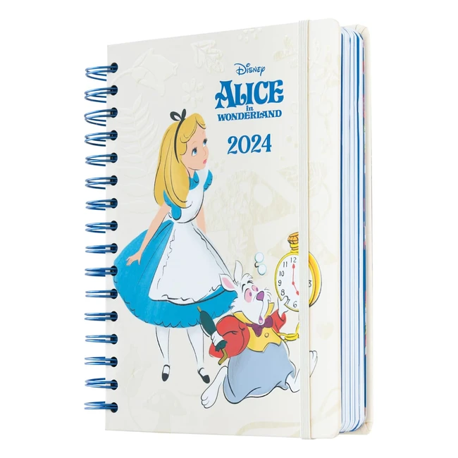 Agenda Annuel 2024 Alice au Pays des Merveilles A5 - Grupo Erik AGD-2024