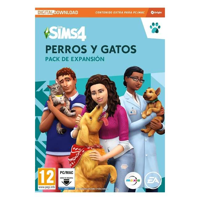 Los Sims 4 Perros y Gatos - Pack de expansin PC - DLC - Descarga directa - Cas
