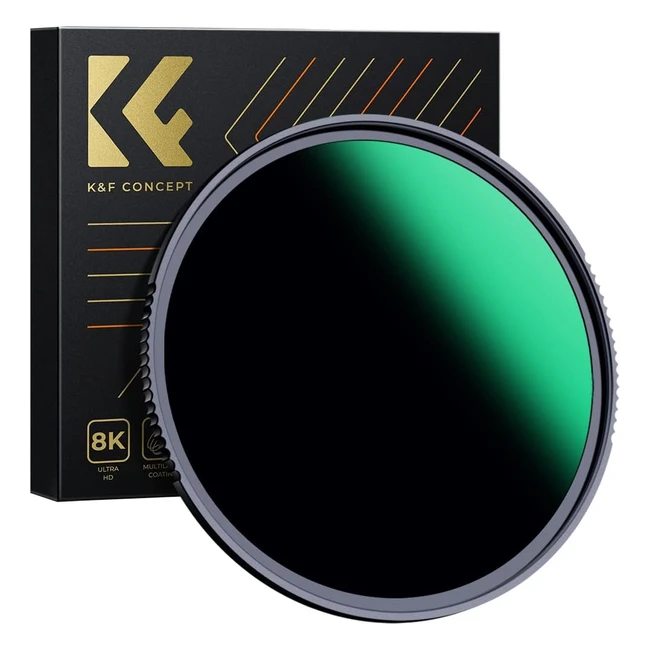 KF Concept 55mm ND1000 Filter - Optical Glass Grey ND - Multiresistant Coating - Nanox Series