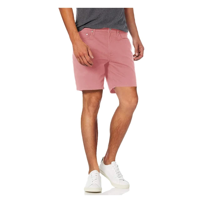 Amazon Essentials Herren Elastische 5-Taschenshorts in schmaler Passform 18cm Sc