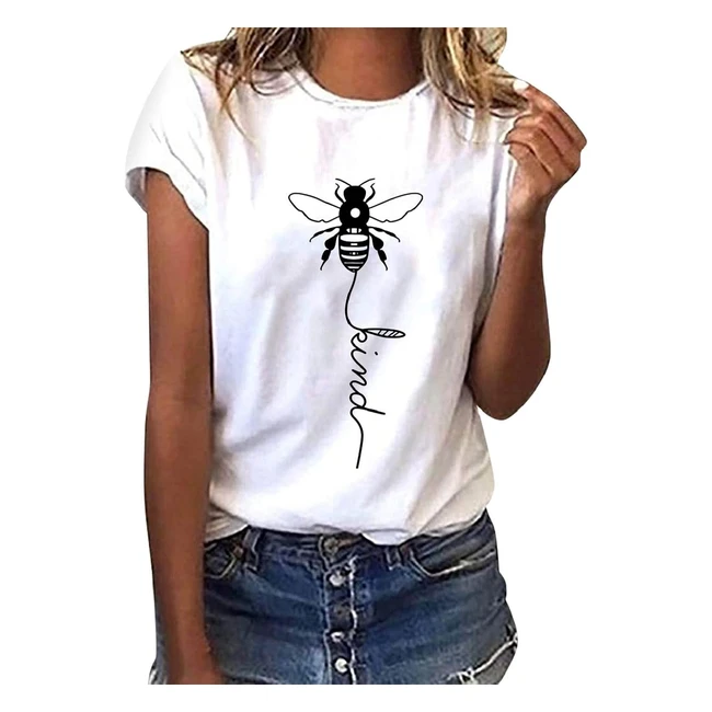 Camiseta Mujer CMTOP Manga Corta Cuello Redondo - Verano